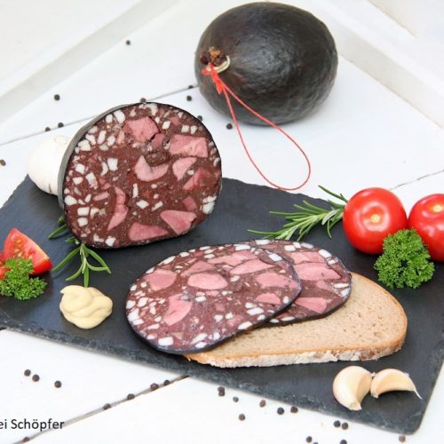 Zungenblutwurst (Blase)