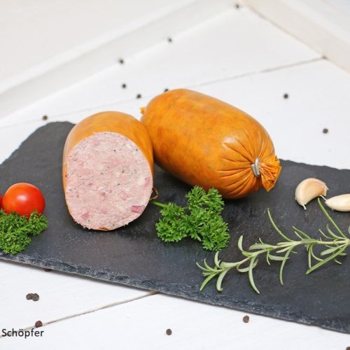 grobe Hausmacher Leberwurst (Darm)